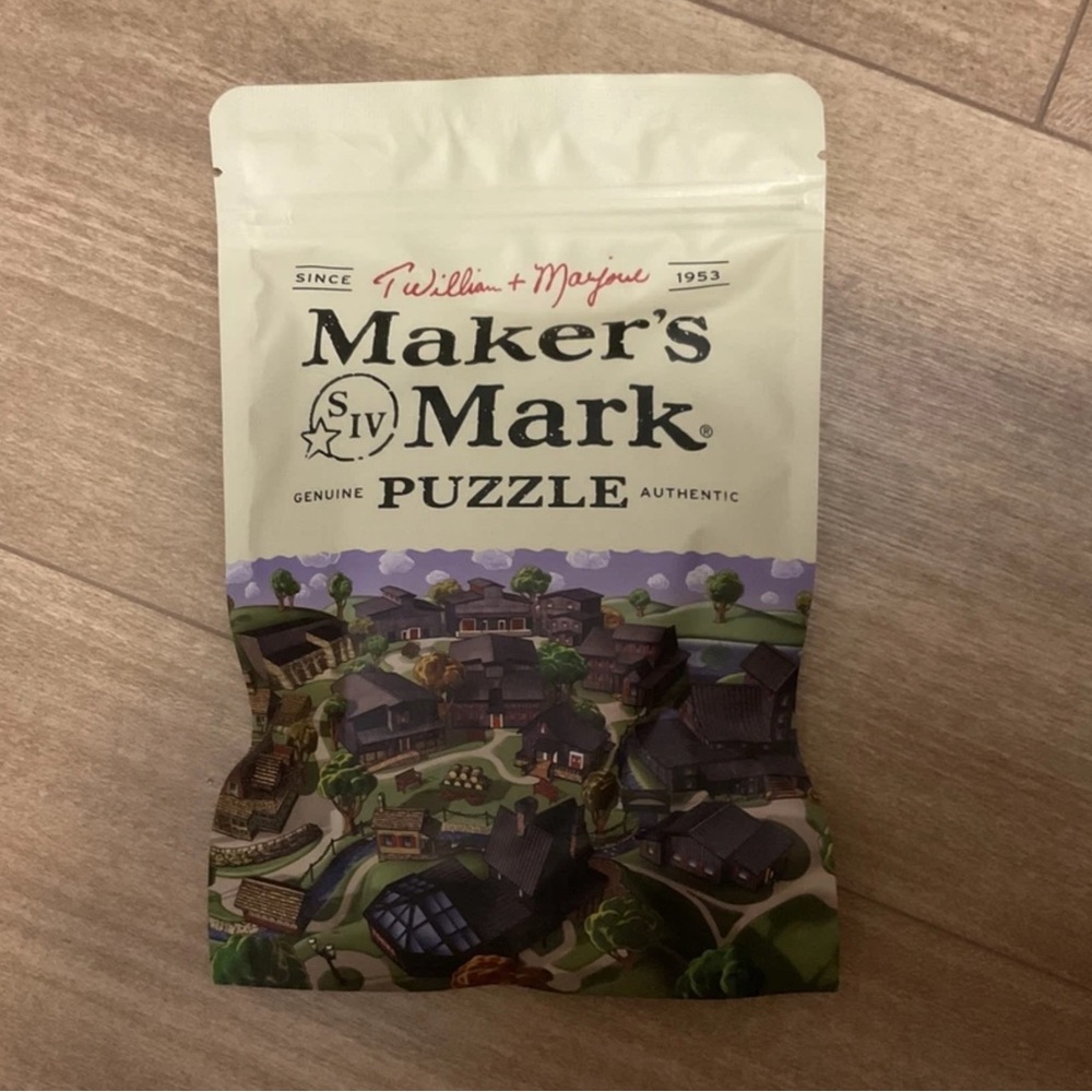 NEW EXCLUSIVE Makers Mark  Ambassador’s Jigsaw Puzzle Bourbon Whisky